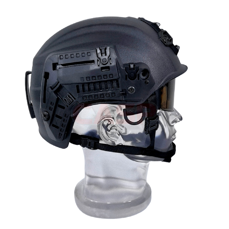 CASP 四代防暴头盔 + 3 防红绿蓝激光镜片